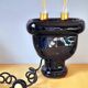 Ceramic power outlet lamp, 1980