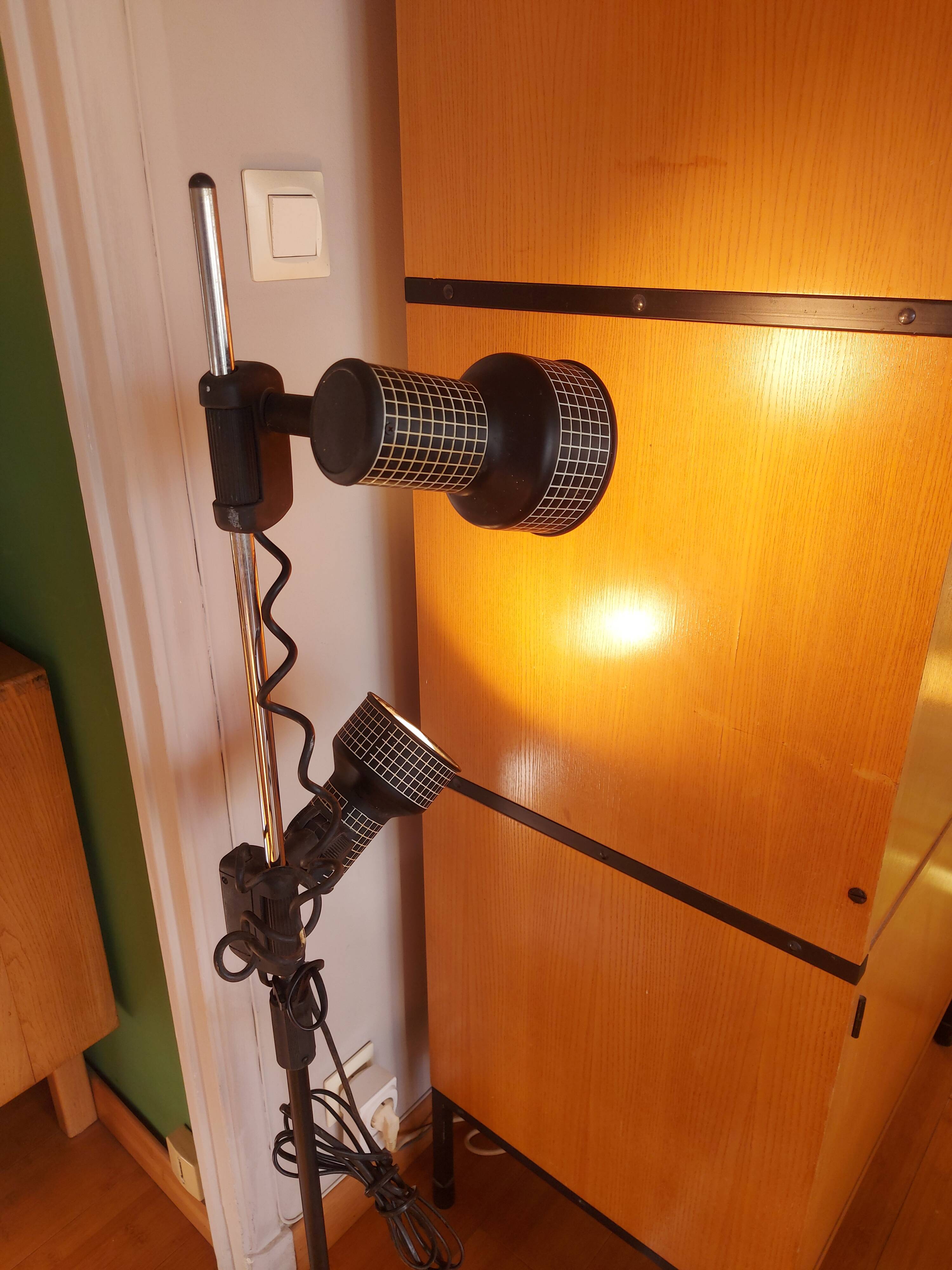 Vintage 80'S Boulanger lamp