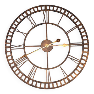 Horloge style industriel