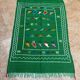 Handwoven Berber Kilim rug: Small Moroccan tribal accent rug