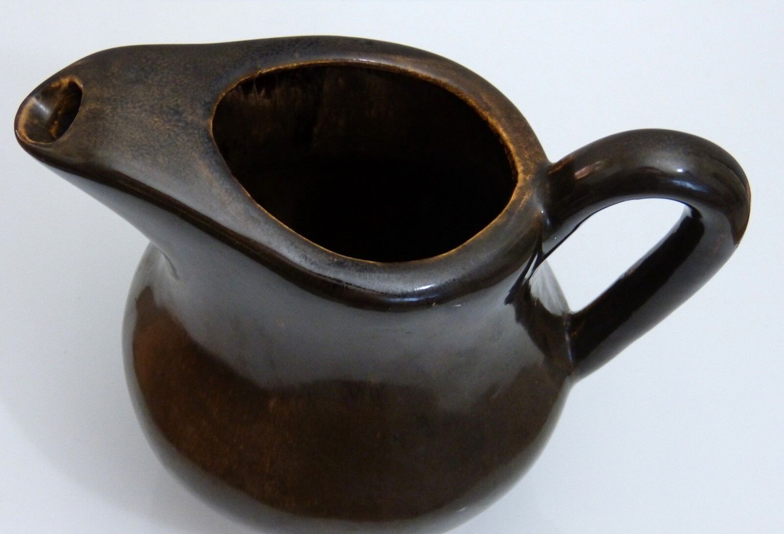 Very nice old pitcher/carafe Brown ceramic