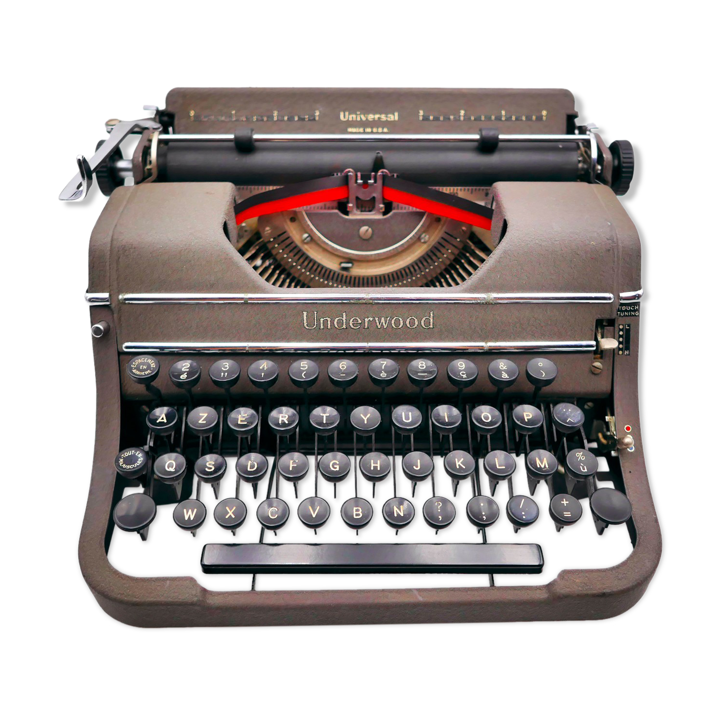 Underwood universal typewriter revised ribbon new black 1949