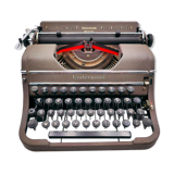 Underwood universal typewriter revised ribbon new black 1949