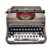 Underwood universal typewriter revised ribbon new black 1949