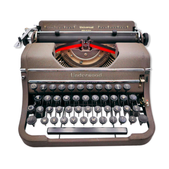 Underwood universal typewriter revised ribbon new black 1949