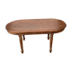 Vintage Oval Oak Coffee Table