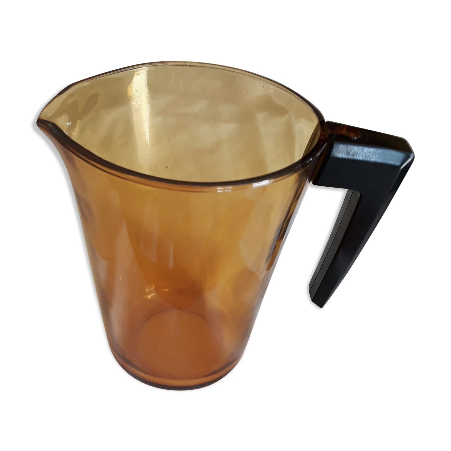 Broc ( Retractable handle ) with water or orangeade - 70 th - Vintage -