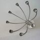 Chandelier / 8-arm candlesticks by K&M Hagberg - IKEA vintage 1990