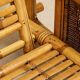 Paire de fauteuils en bambou, coussins Pierre Frey, travail français, vers 1960-70