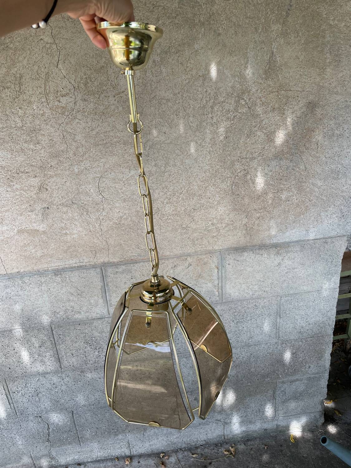 Vintage pendant lamp from the 70s