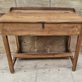 Ancien bureau - pupitre en teck birman