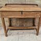 Old desk - Burmese teak desk