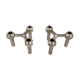 Pair of adjustable candlesticks