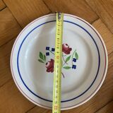 Assiettes dessert bagatelle Luneville KG