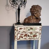 Bust of Mermoz in plaster by Giuseppe Carli (1915-1987)