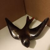 3 wall swallows earthenware Vallauris