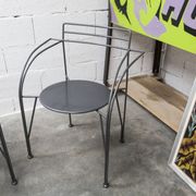 Set of 6 "Silver Moon" armchairs by Pascal Mourgue 1985