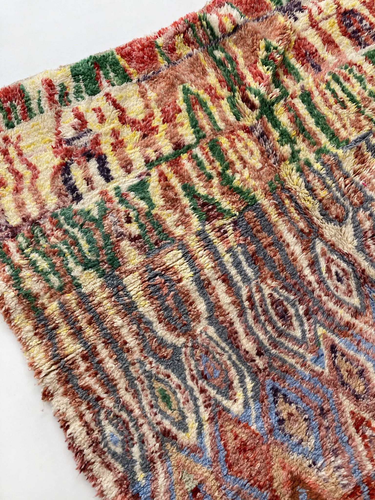 Tapis berbère marocain Beni Ouarain, 248x168cm