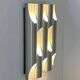 Vintage wall lamp "Fuga XL", brushed metal, Raak Netherlands 1970