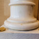 Pair of marble lamps