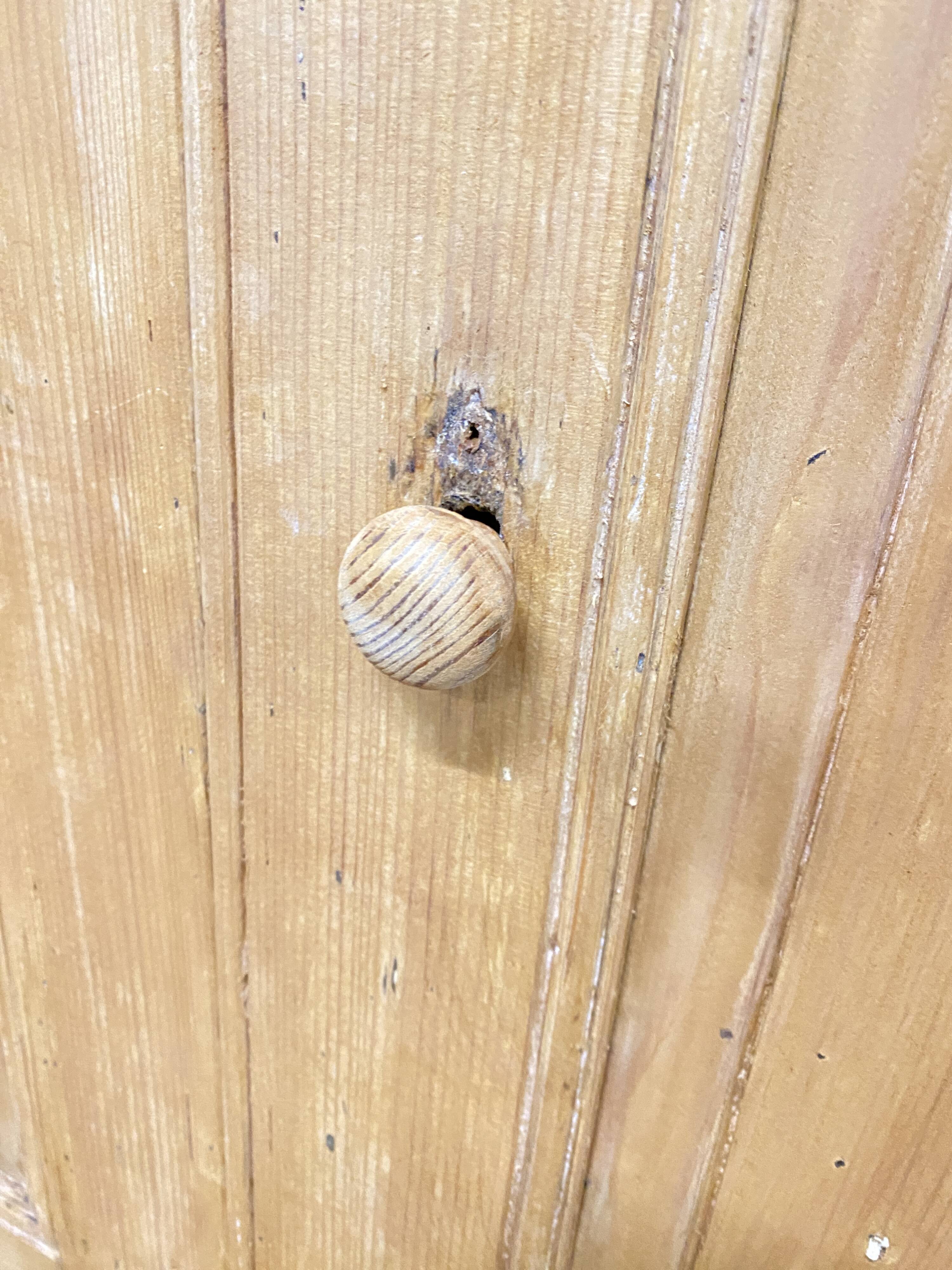 Parisian buffet in pitch pine