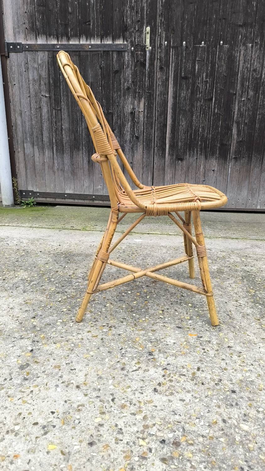 Rattan chair 1960