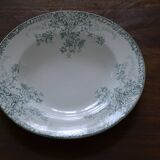 Lebacqz and Bouchart fruit model plate in Saint Amand earthenware