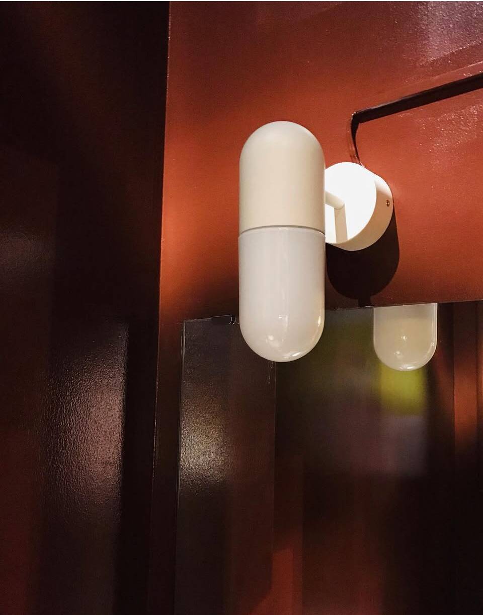 Lampe applique design I. Bermudez ikea Östanå vintage