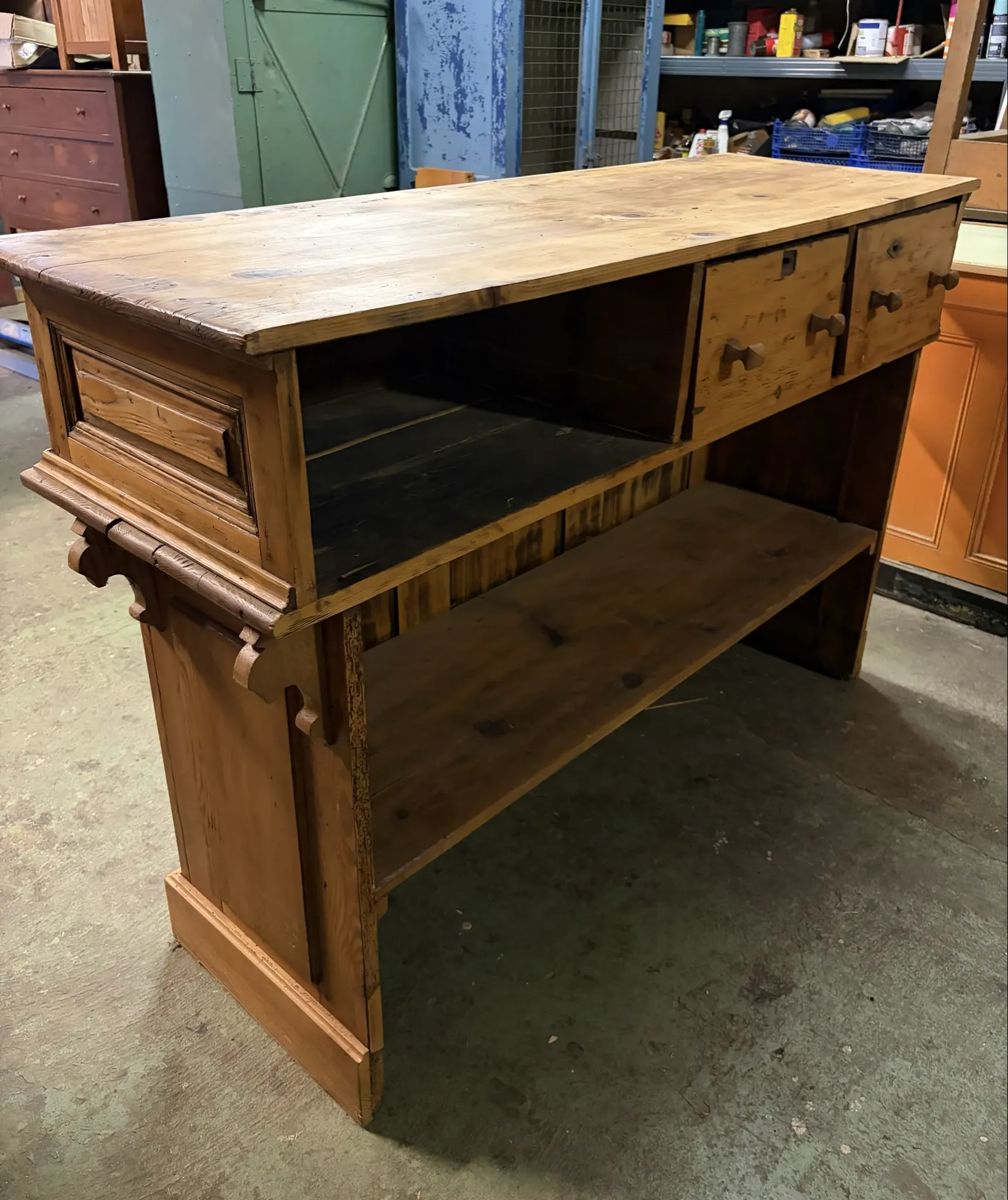 Wooden buffet / counter