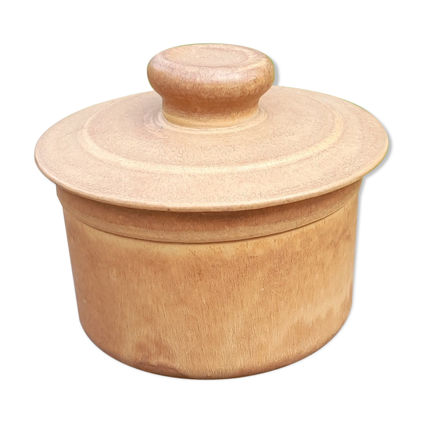 Old enamelled sandstone water buttermaker, Rhodam France