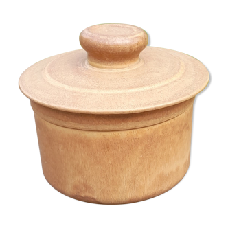 Old enamelled sandstone water buttermaker, Rhodam France