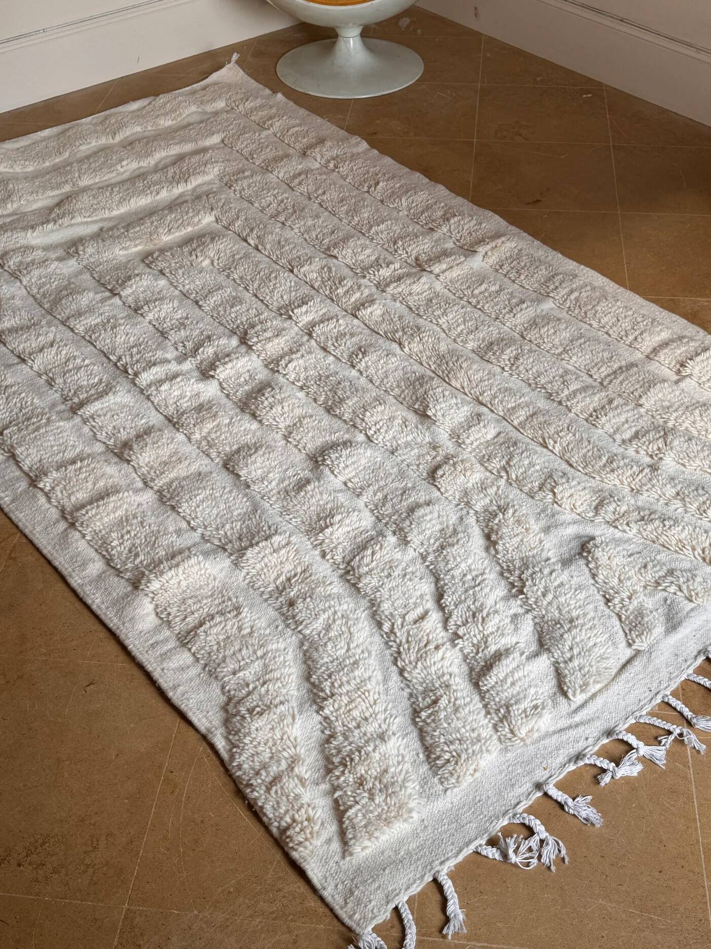 Beni Ouarain Berber rug 254 x 151 cm "Nabil"