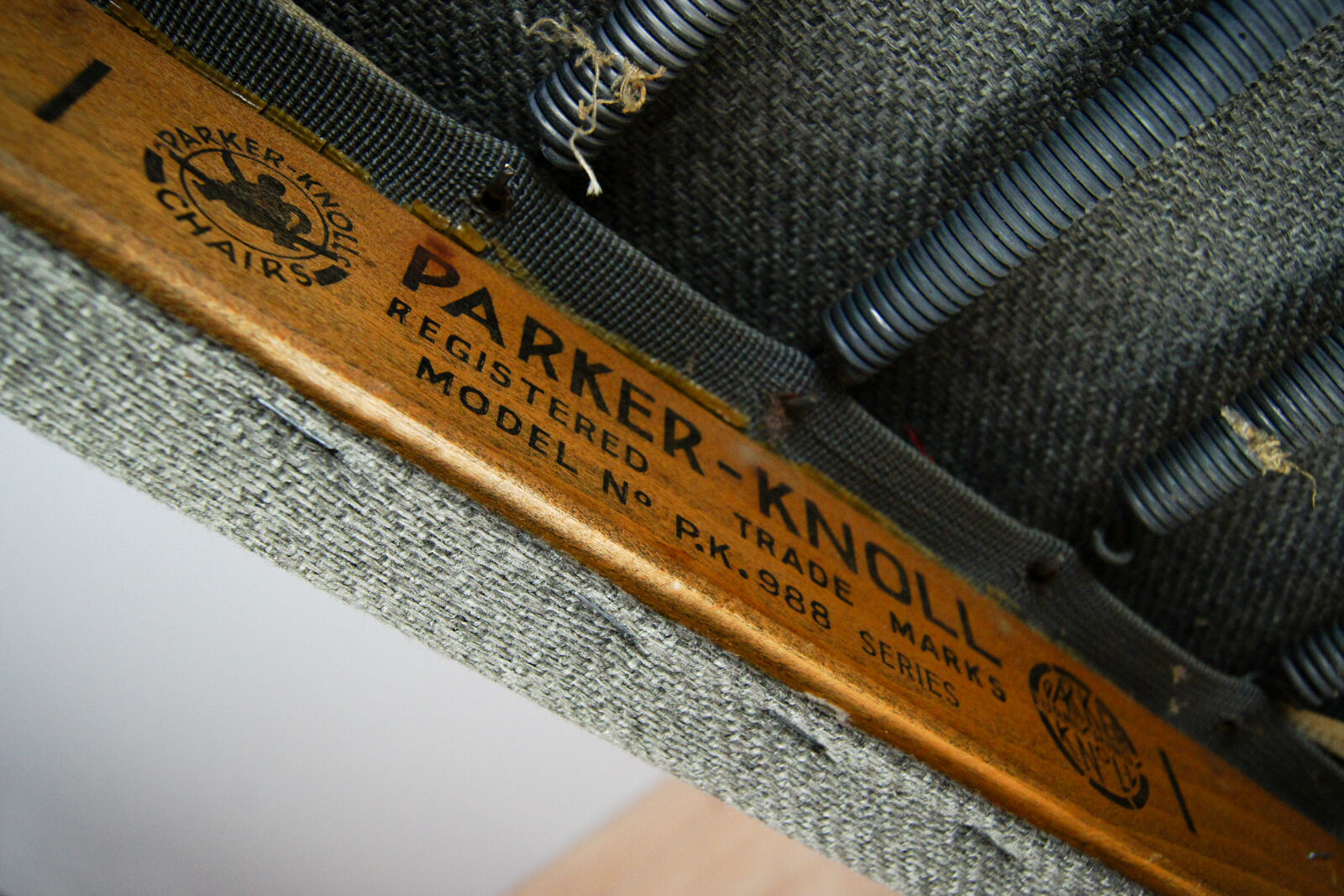 Vintage by Parker Knoll wing Chair, 1960 s