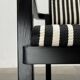 German armchair model D51 Fagus with Bauhaus pattern cushion by Walter Gropius for Tecta