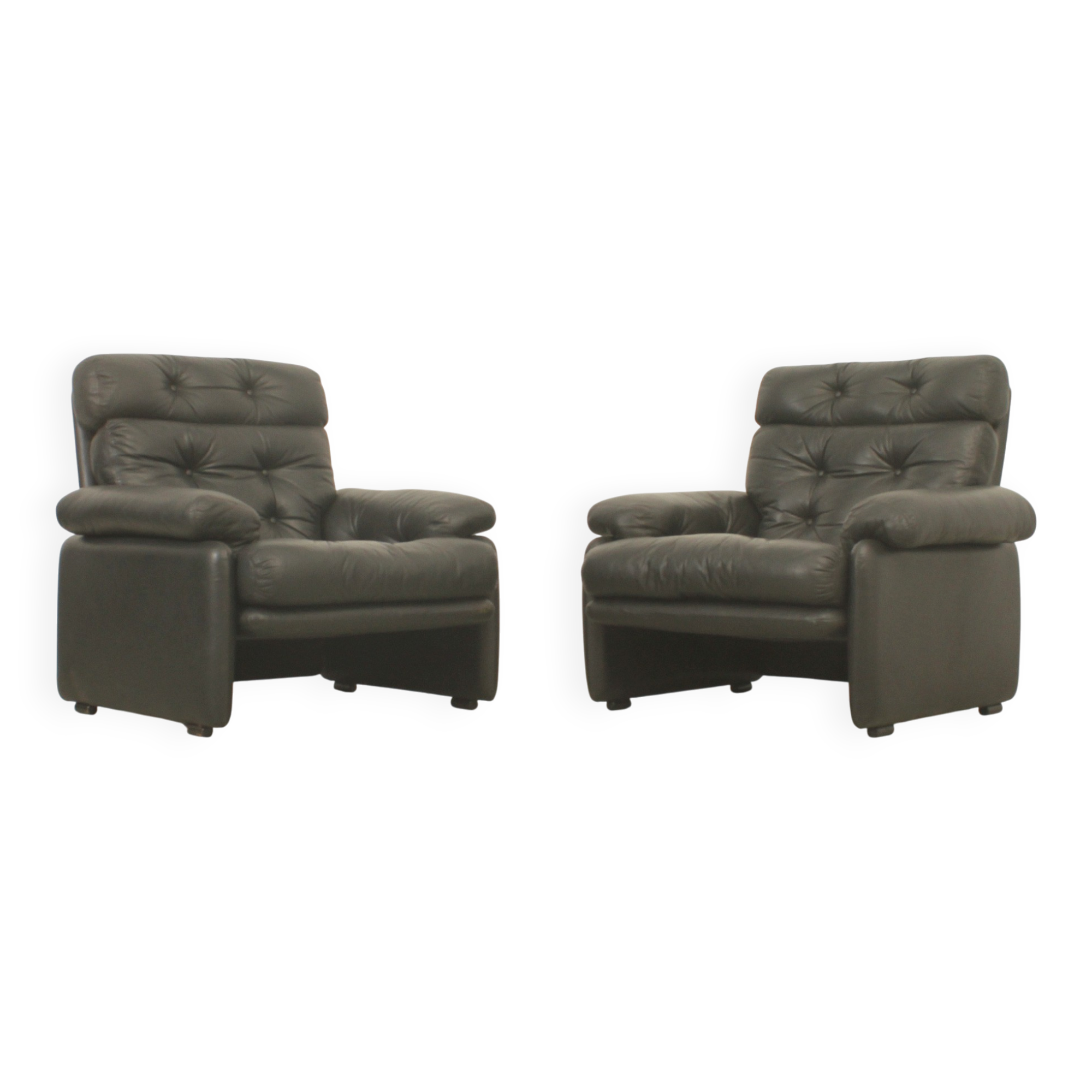 Pair of Coronado armchairs by Tobia Scarpa for B & B, Italy, 1966.