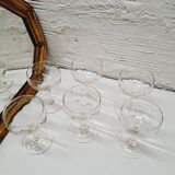 Set 6 verres à vin étoiles