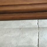 Beveled mirror in solid wood