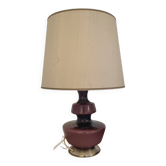 Danish Glass Table Lamp from Holmegaard 1960s