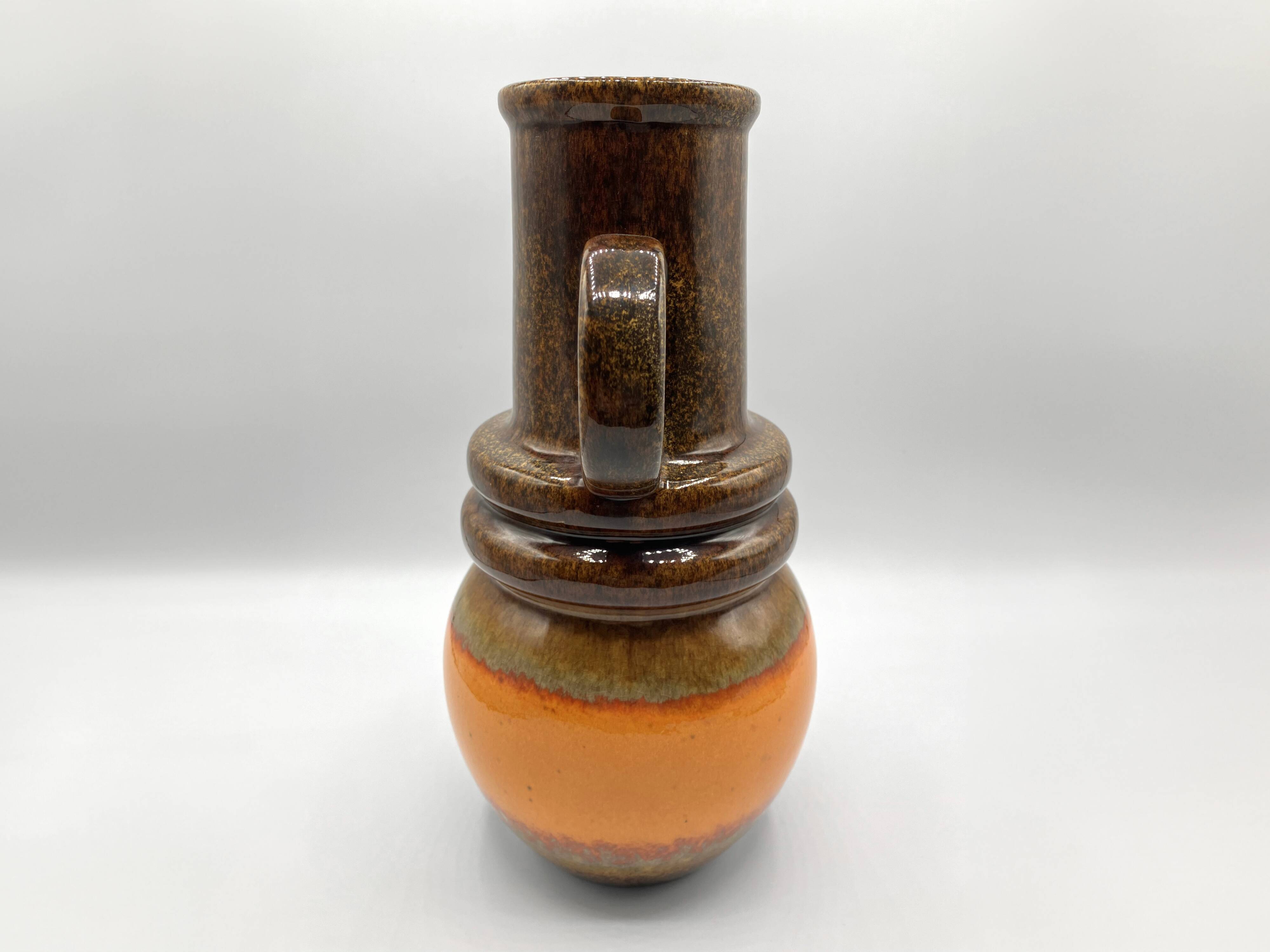 SCHEURICH ceramic vase • Design A.Seide • W. Germany • 70s