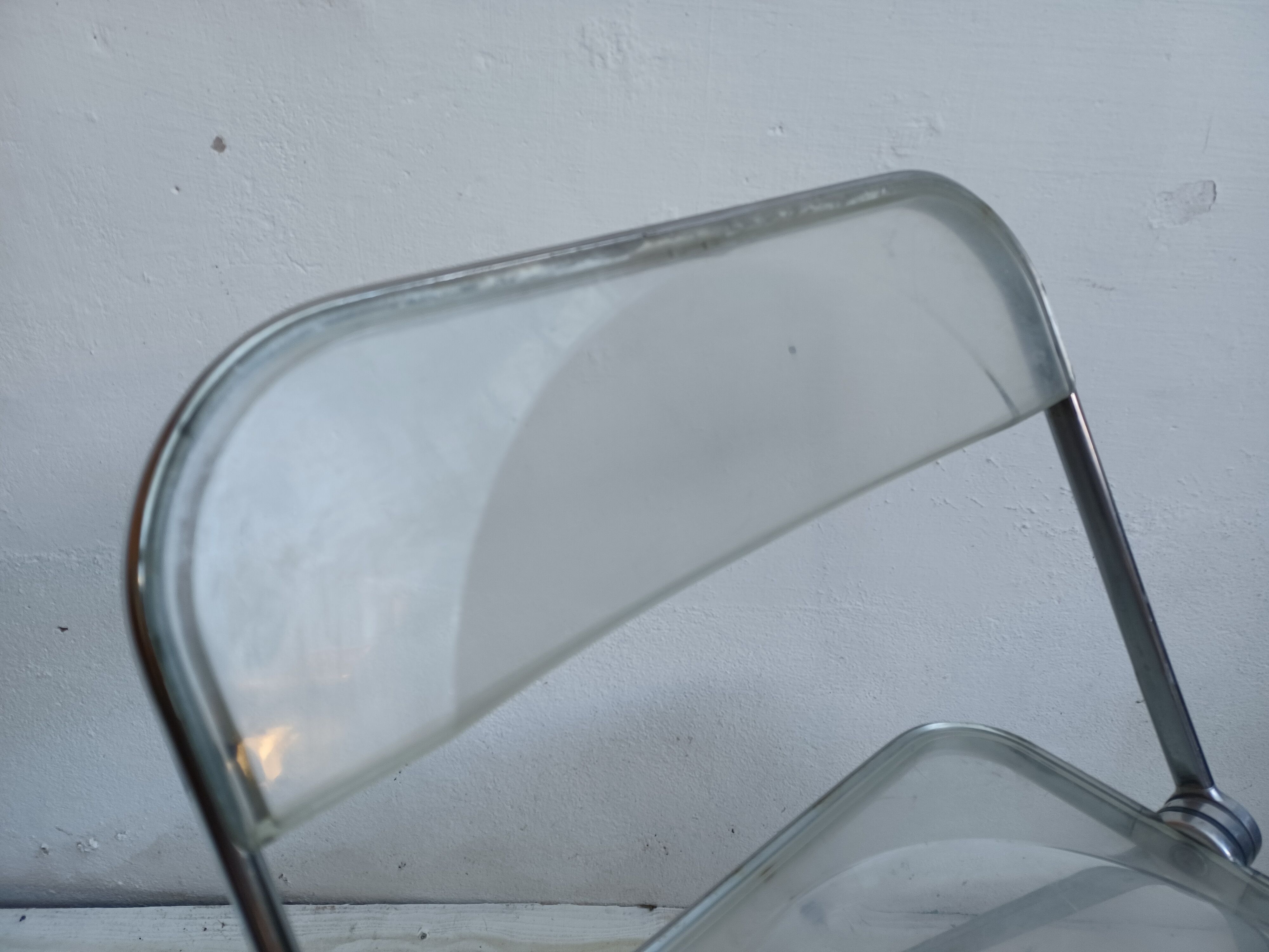 Chaises Plia Giancarlo Piretti édition Castelli ,Italy