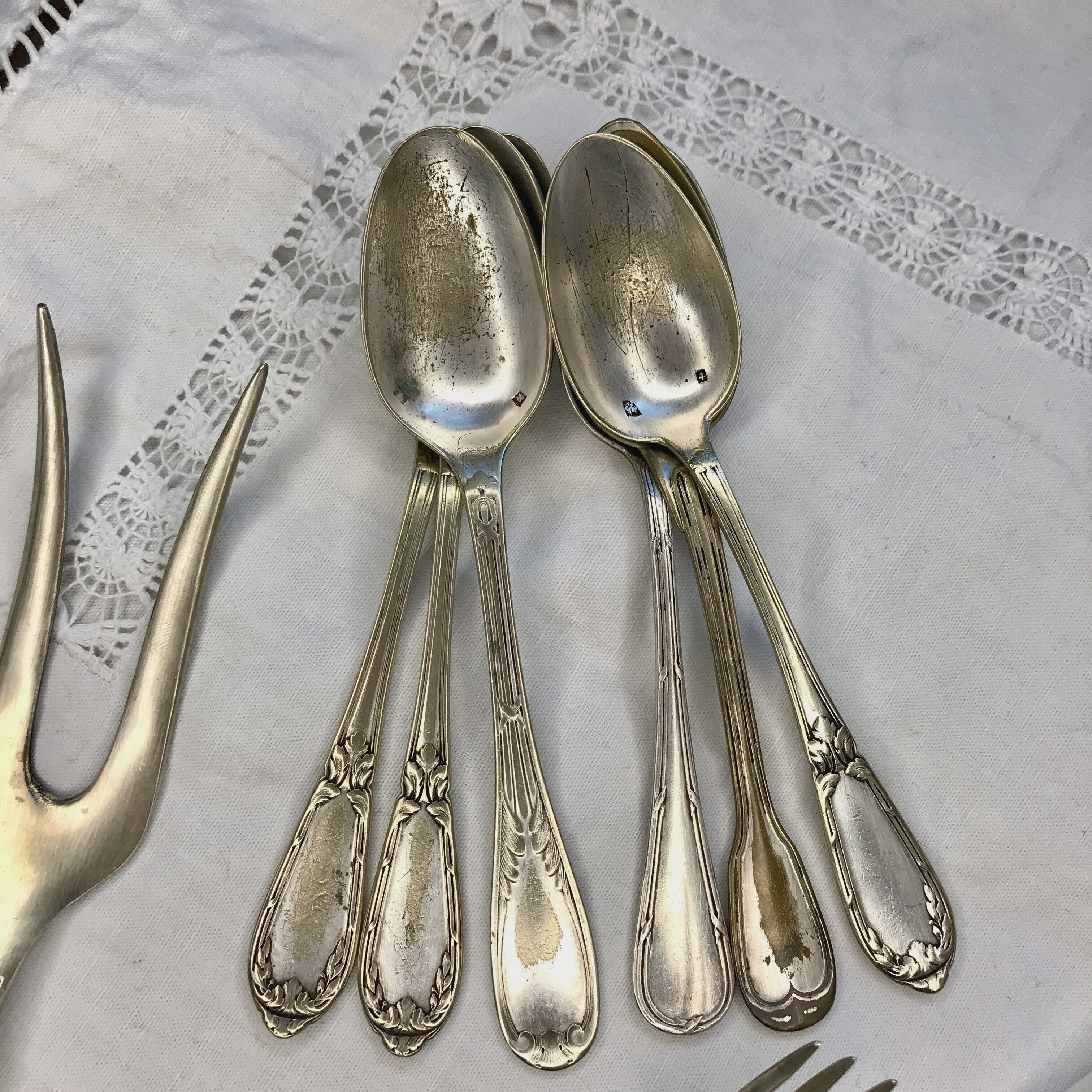 Silver housewife 25 pieces