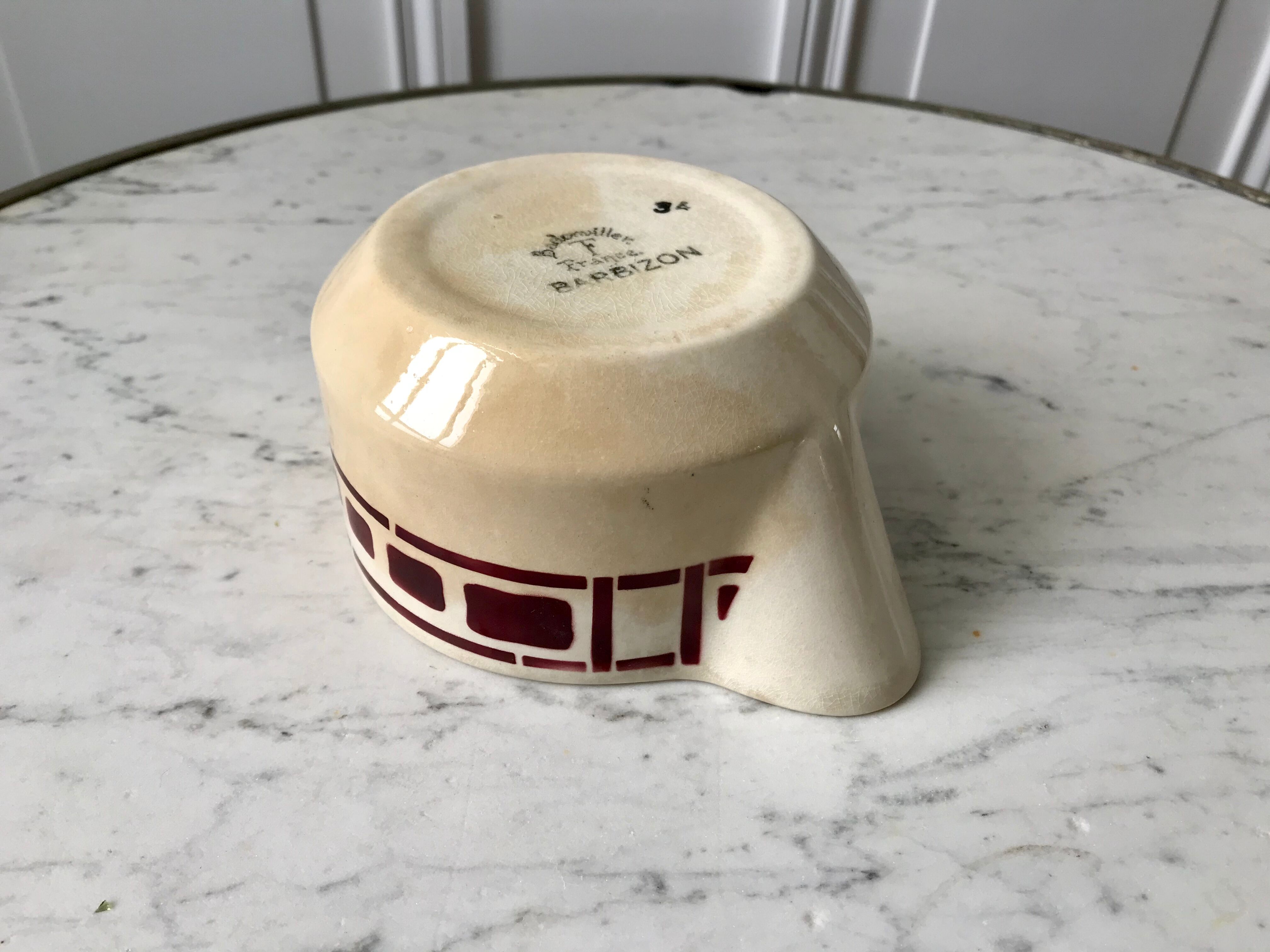 Saucière Badonviller model "Barbizon" 30s