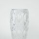 Crystal vase, Italian design, 1960s, made in Italy