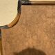 Large format retro decorative vintage wicker and rattan wood mirror