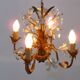 Lustre fleuri, Allemagne, années 70