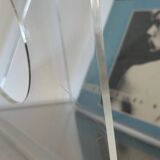 Roche Bobois plexiglass magazine rack