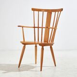 Altheim beech armchair by franz schuster for wiesner hager (mk10087)