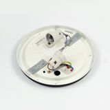 Grand plafonnier en verre du milieu du siècle de Limburg, Allemagne, années 1960.