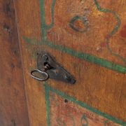 Petit cabinet en chêne ancien, France, XVIIIe siècle
