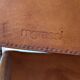 4 Matteo Grassi cantilever chairs in cognac leather